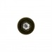 Black Nikel Köşeli Bombe Metalize Kaplamalı Düğme - K-BMB