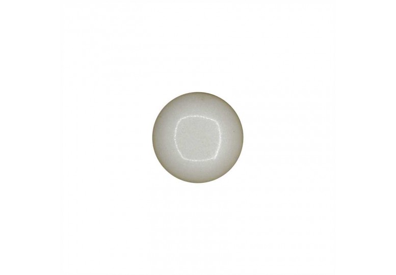 Beyaz Metalize Kaplamalı Düğme - 3009