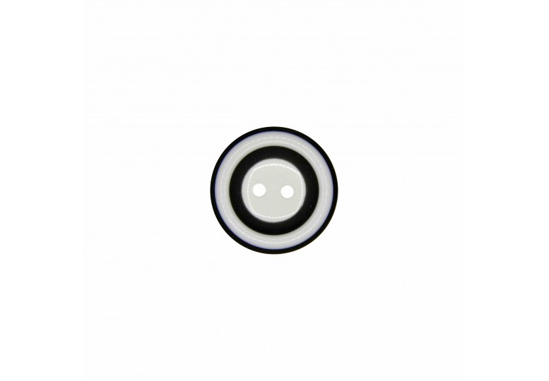 Beyaz Polyester Düğme - W116