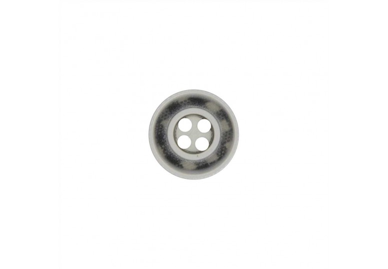 Beyaz Polyester Düğme - 2292