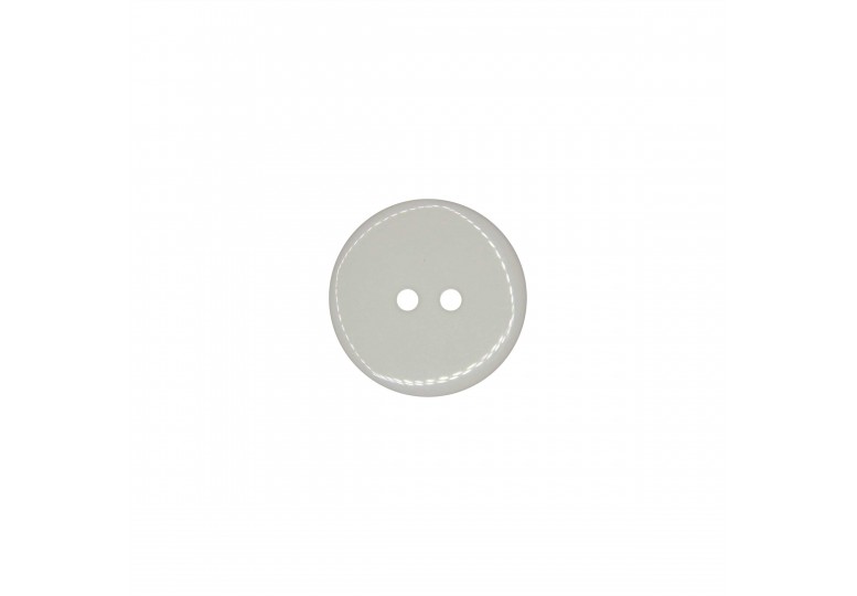 Beyaz Poligal Düğme - PL 2D
