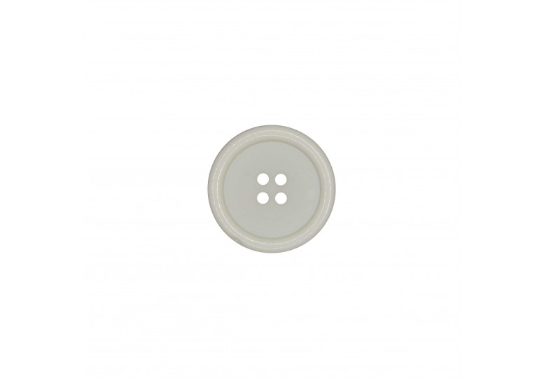 Beyaz Poligal Düğme - PNTD