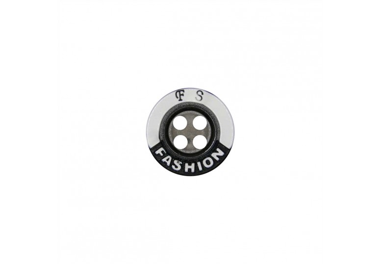 Beyaz Polyester Düğme - WSS602