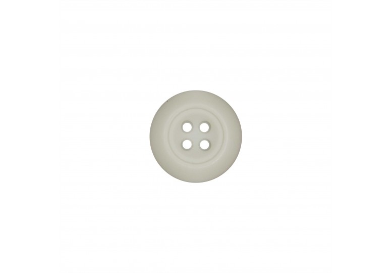 Beyaz Poligal Düğme - X1002