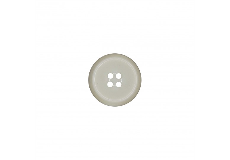 Beyaz Poligal Düğme - X1005
