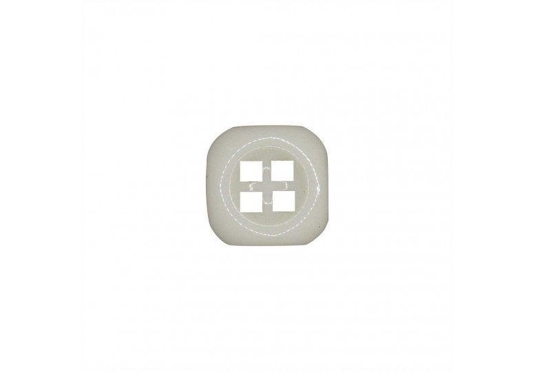 Beyaz Poligal  Düğme - XX720