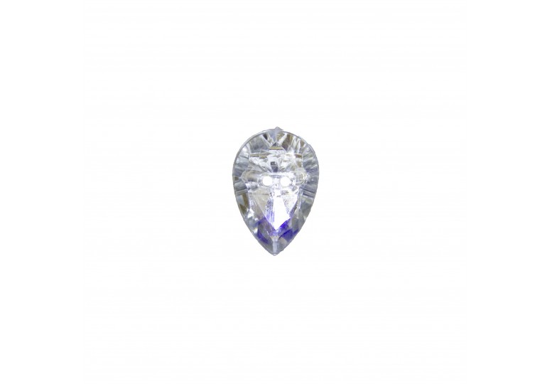 2 Delikli Damla Akrilik Düğme