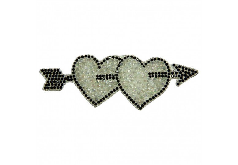 Boncuk Taşlı Arma Model 2 (En 12, Boy 4.2)