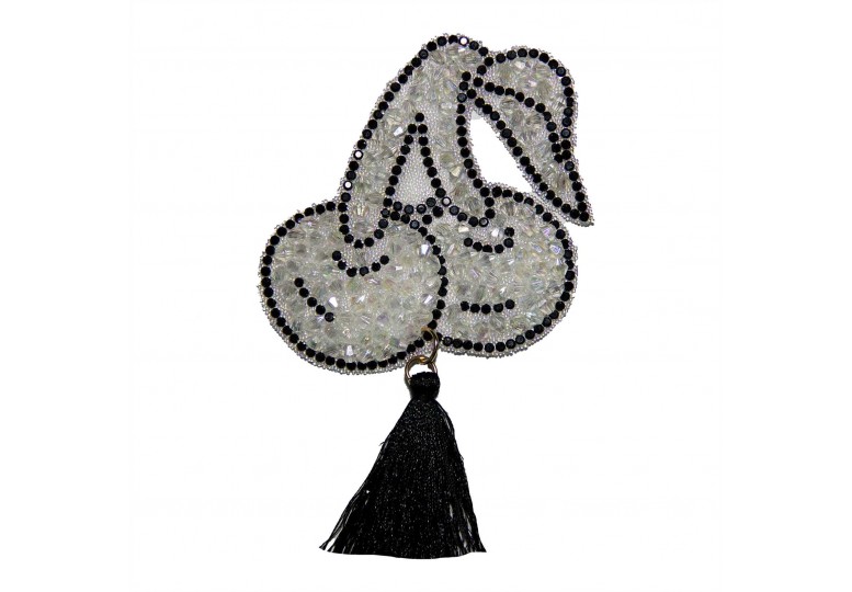 Boncuk Taşlı Arma Model 14 (En 6.8, Boy 7.5 & Püskül 5 cm)