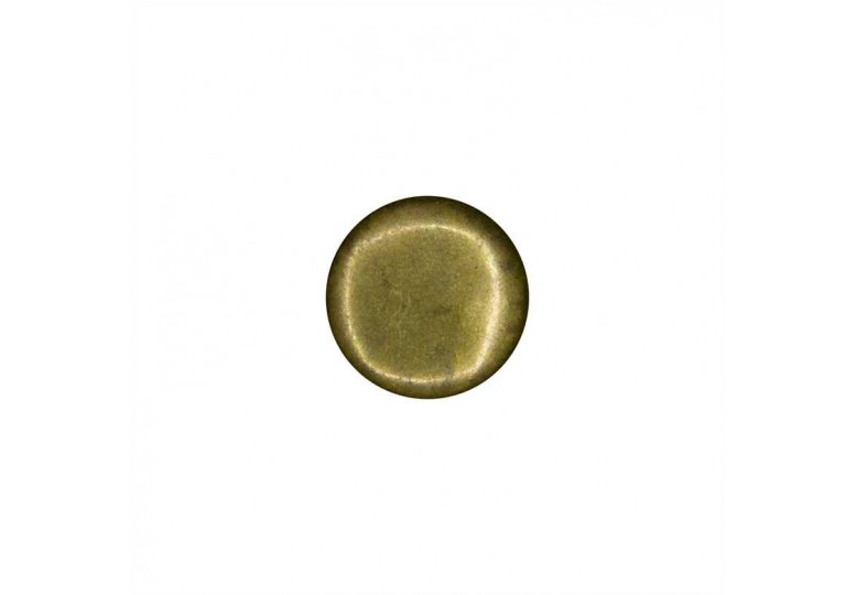 Antik Sarı Metalize Kaplamalı Düğme - Y008